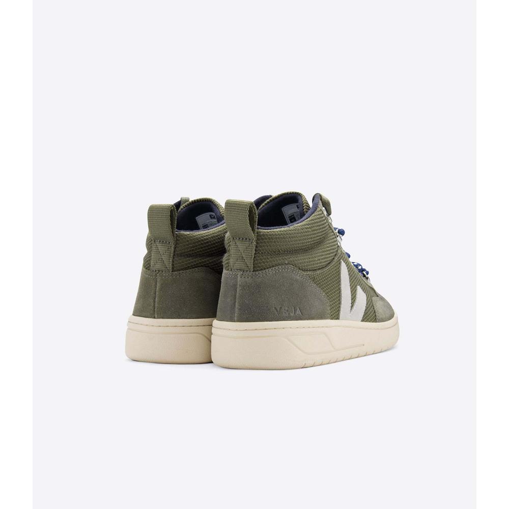 Women's Veja RORAIMA B-MESH High Tops Olive | ZA 357ZUT